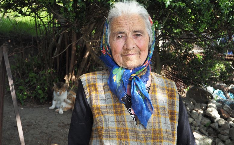 Lidi (82 Jahre) muss mit umgerechnet 35 Euro Pension Pro Monat auskommen.